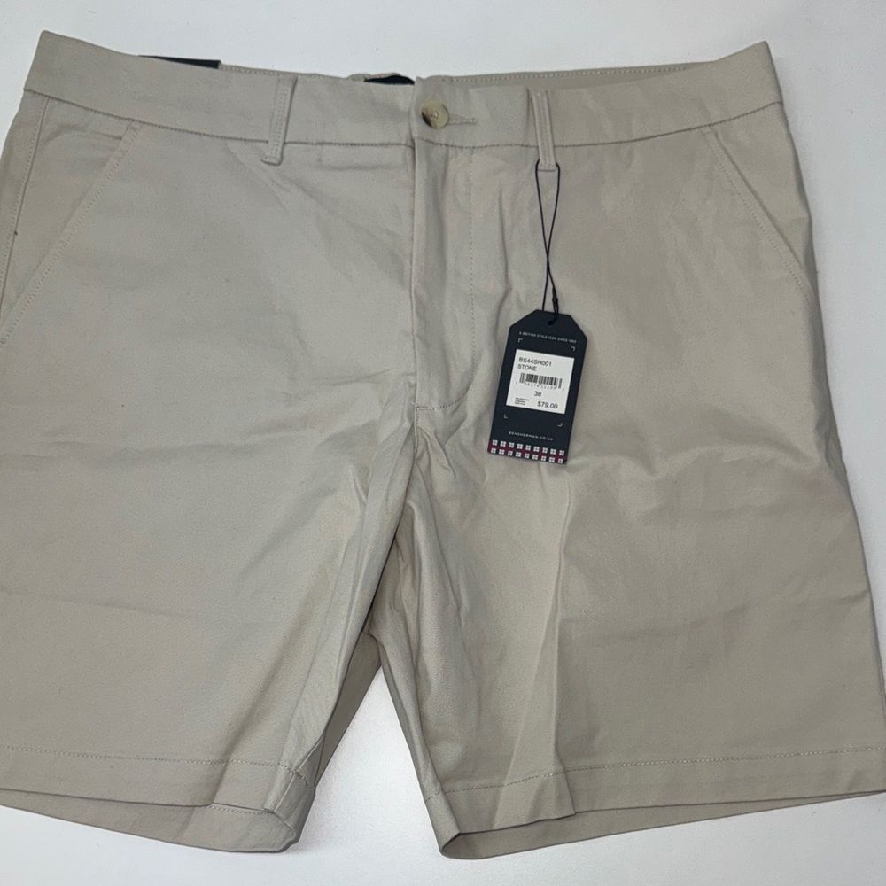 🔥Ben Sherman Men's Tan Shorts Sz 38W New